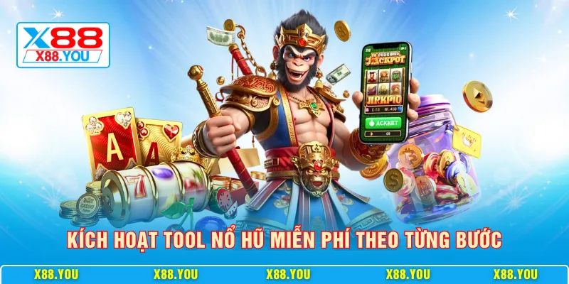 Kích hoạt tool nổ hũ miễn phí theo từng bước